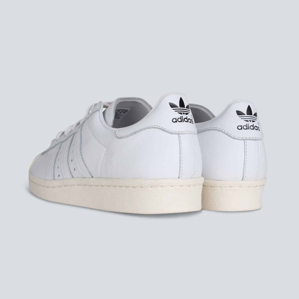 Adidas - Superstar 80's DLX - White/White/Cream White