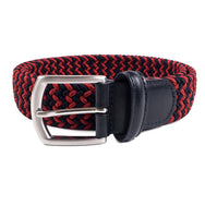 Anderson's - Woven Textile Belt - Red/Navy