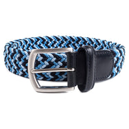 Anderson's - Woven Textile Belt - Blue/Blue/Navy