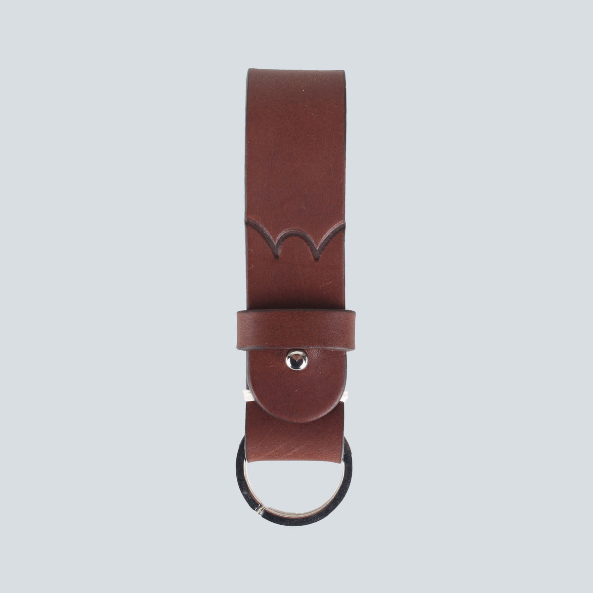 Edwin - Front Keyring - Brown