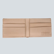Edwin - Italian Leather Cash Wallet - Nude