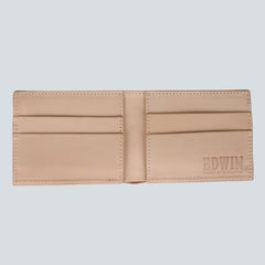 Edwin - Italian Leather Cash Wallet - Nude