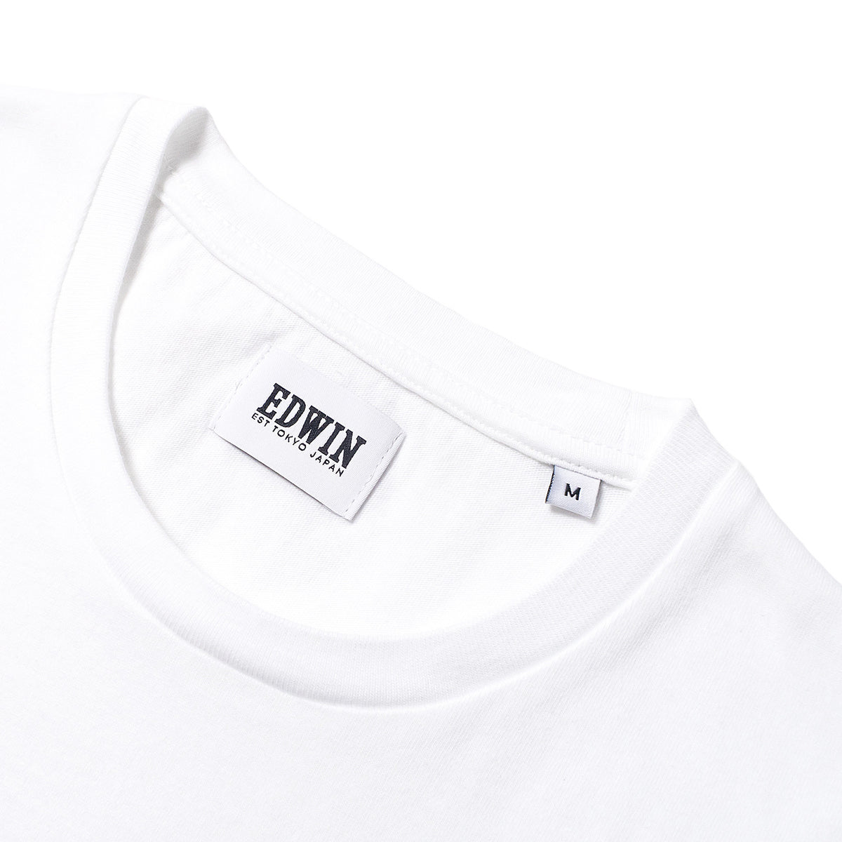 Edwin - Poster Tee - White