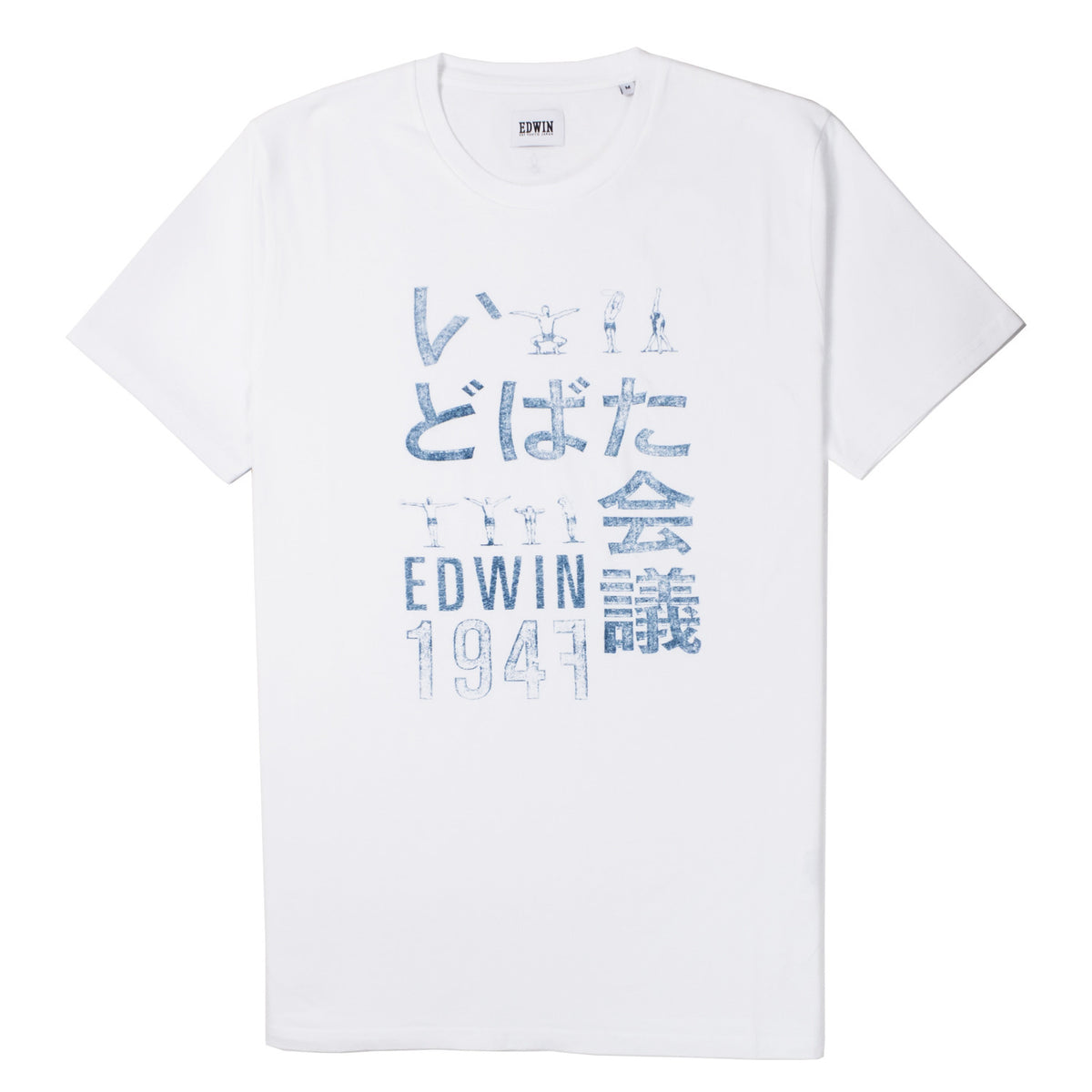 Edwin - Gym Tee - White