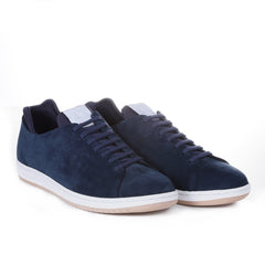 Le Coq Sportif - Court Mif Nubuck - Dress Blue/Optical White