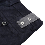 Lardini - Tapered Trousers - Midnight Blue