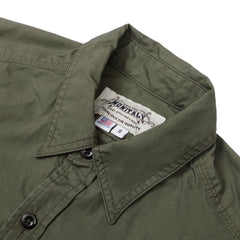 Monitaly - Triple Needle Shirt - Olive