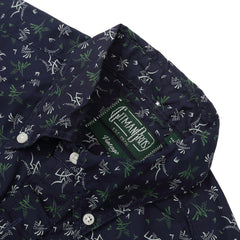 Gitman Vintage - Navy Geometric Popover Shirt