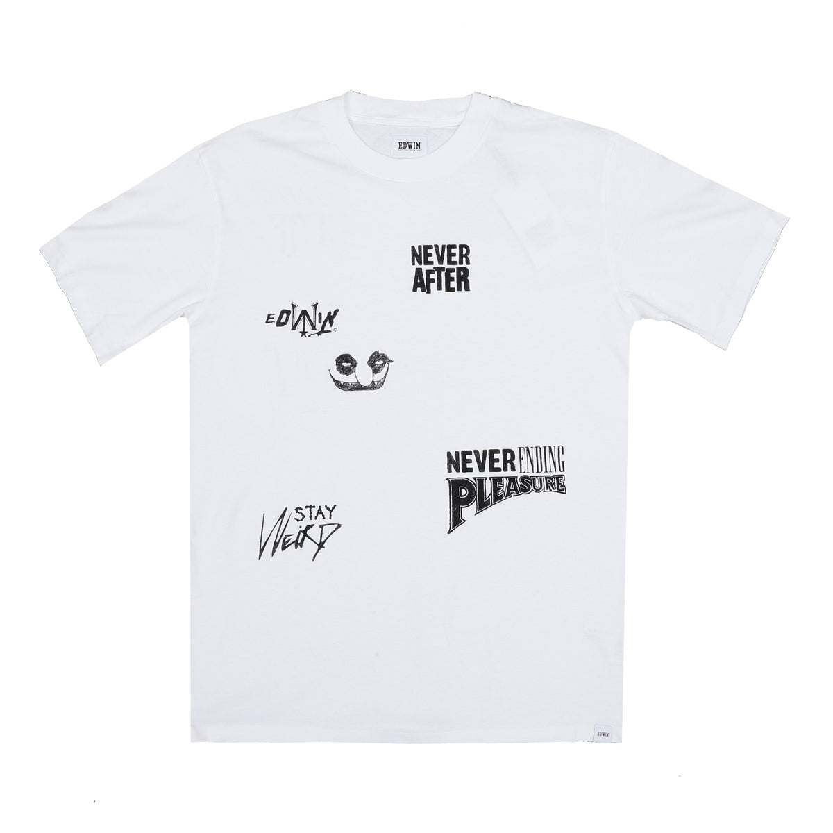 Edwin - Kyle Sonic Deaf Tee - White