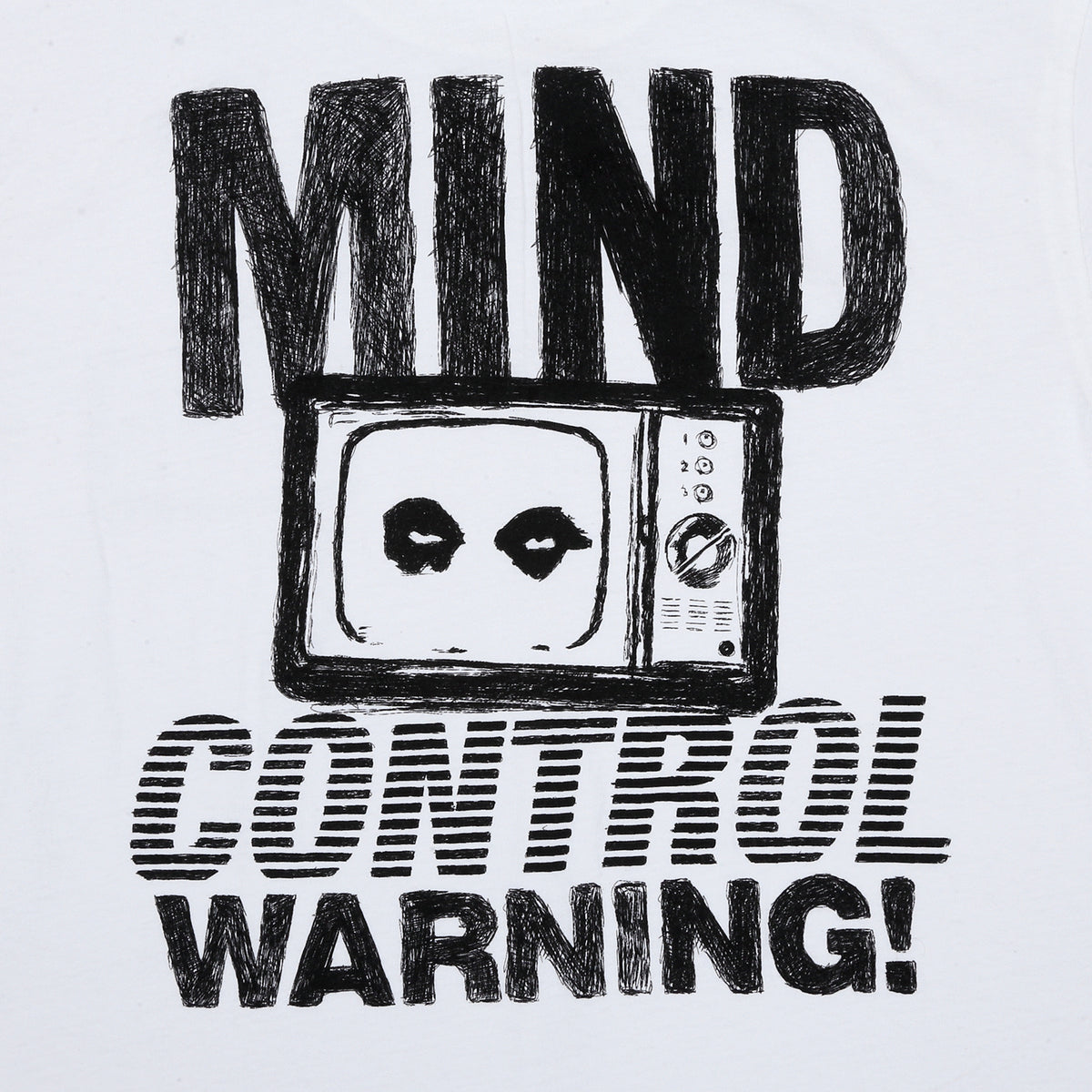 Edwin - Kyle Mind Control Tee - White