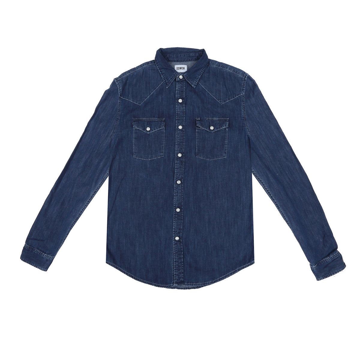 Edwin - Memphis Shirt - Light Blue Denim