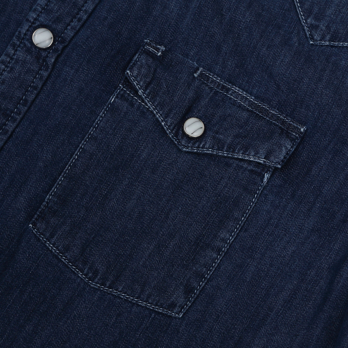 Edwin - Memphis Shirt - Light Blue Denim