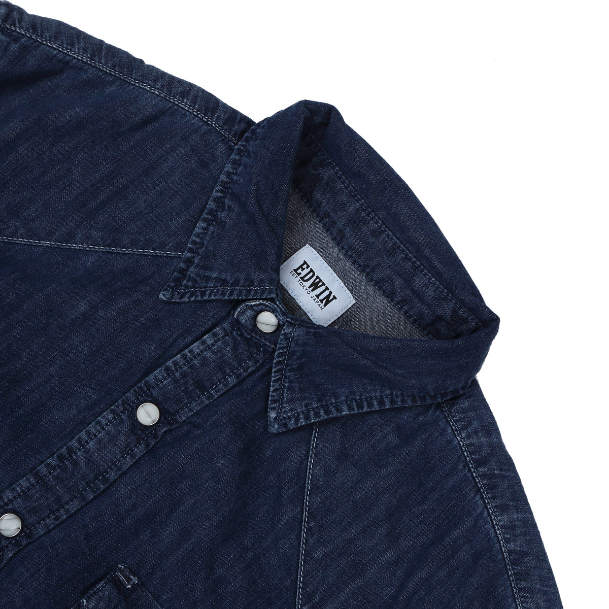 Edwin - Memphis Shirt - Light Blue Denim