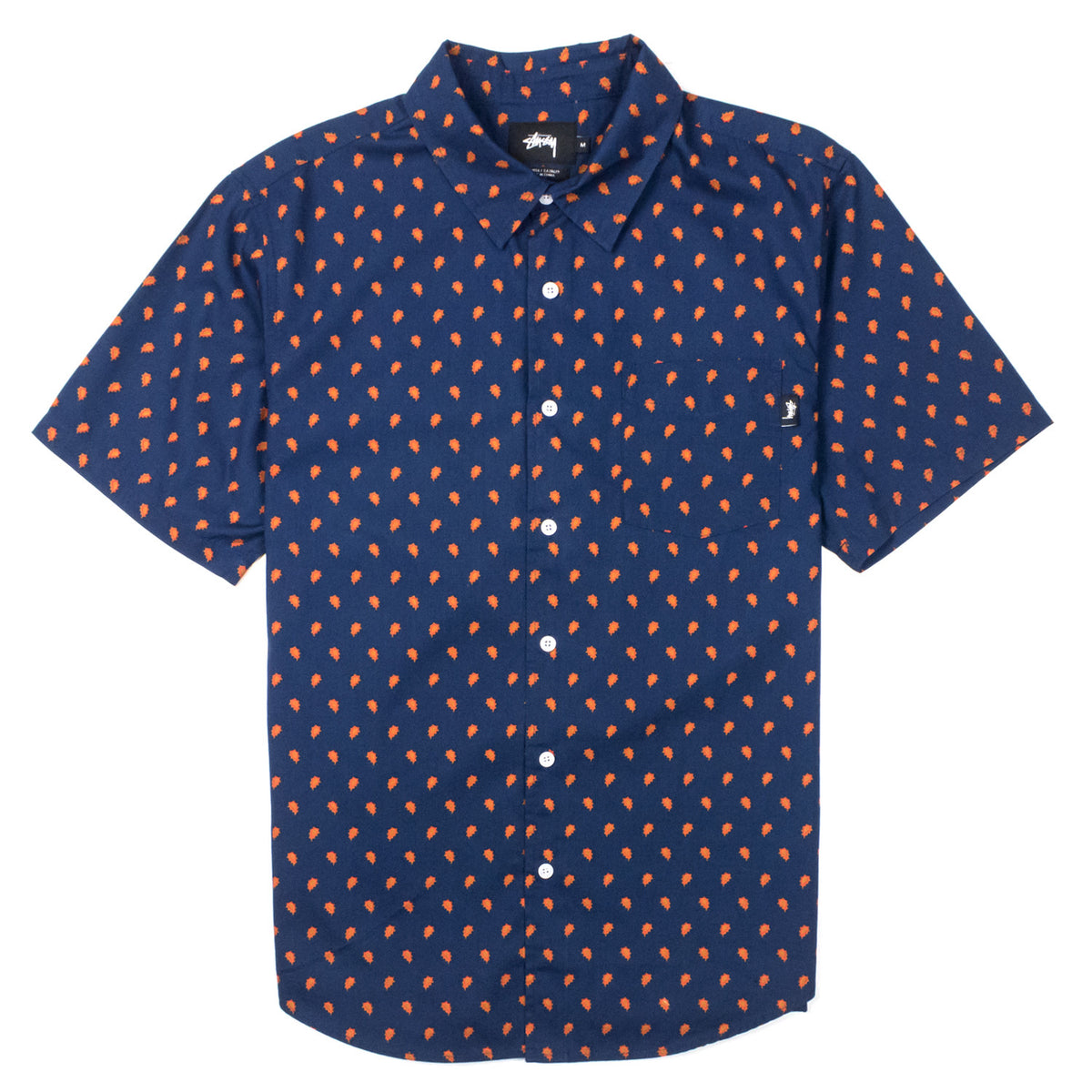 Stussy - Mini Paisley Shirt - Navy