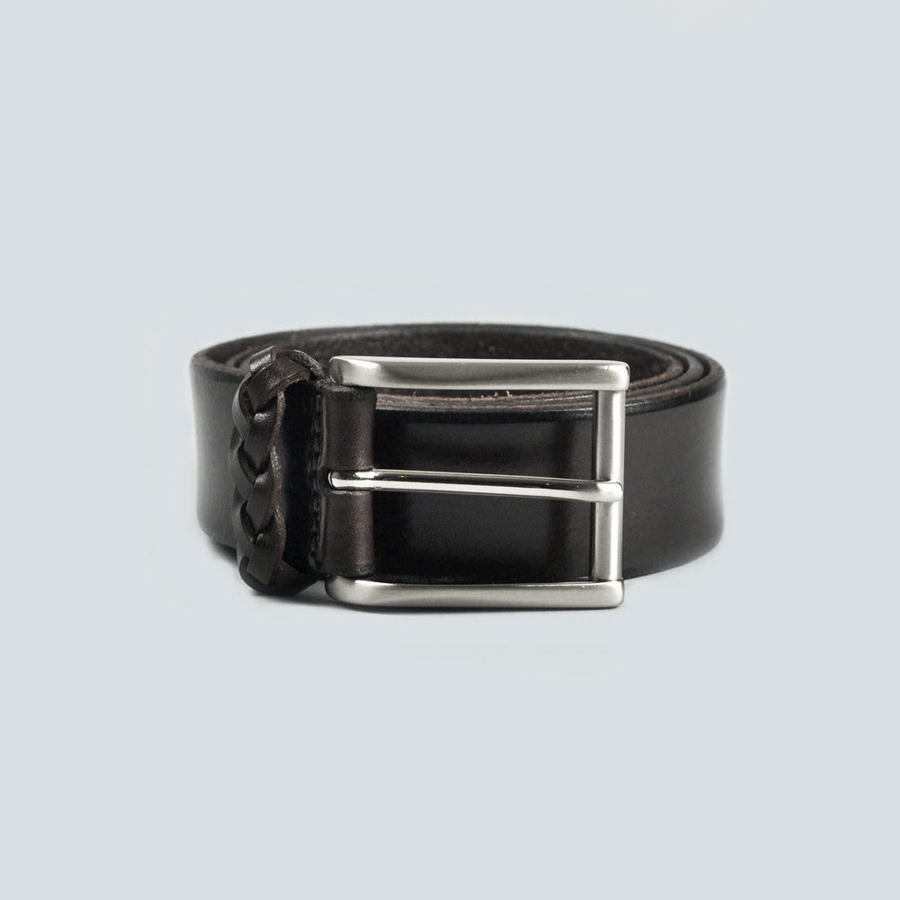 Anderson's - Calfs Leather Belt - Black