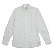 A.B.C.L. - Stand Seersucker Shirt - White