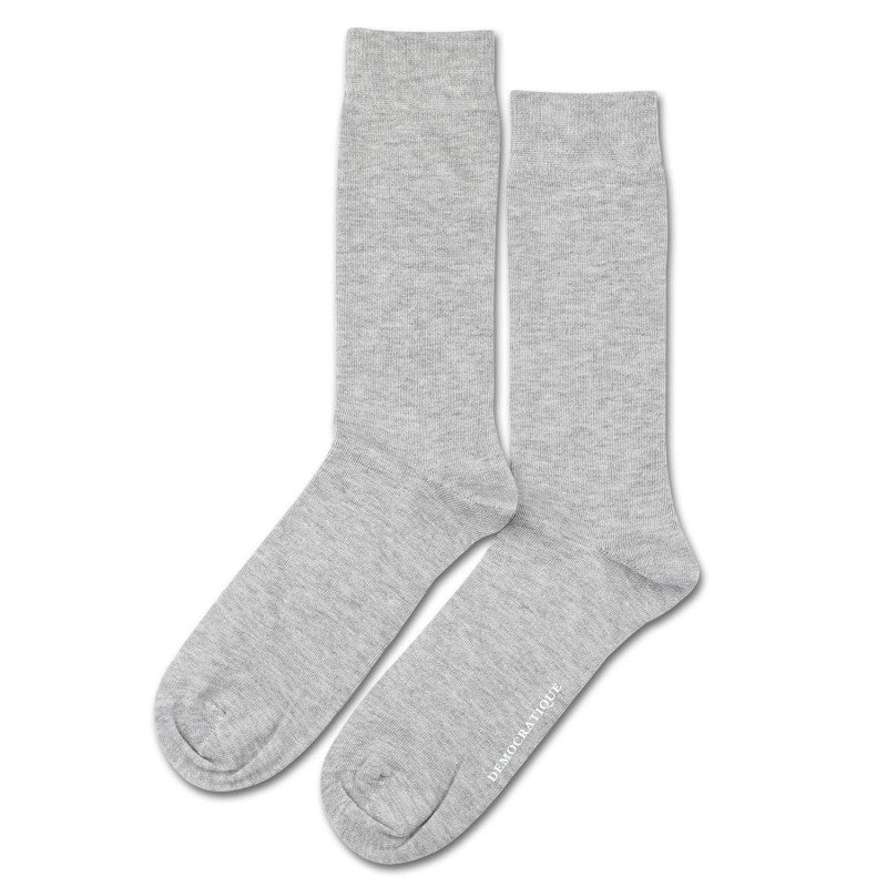 Democratique - Originals Solid 3 Pack Socks - Navy / Black / Light Grey